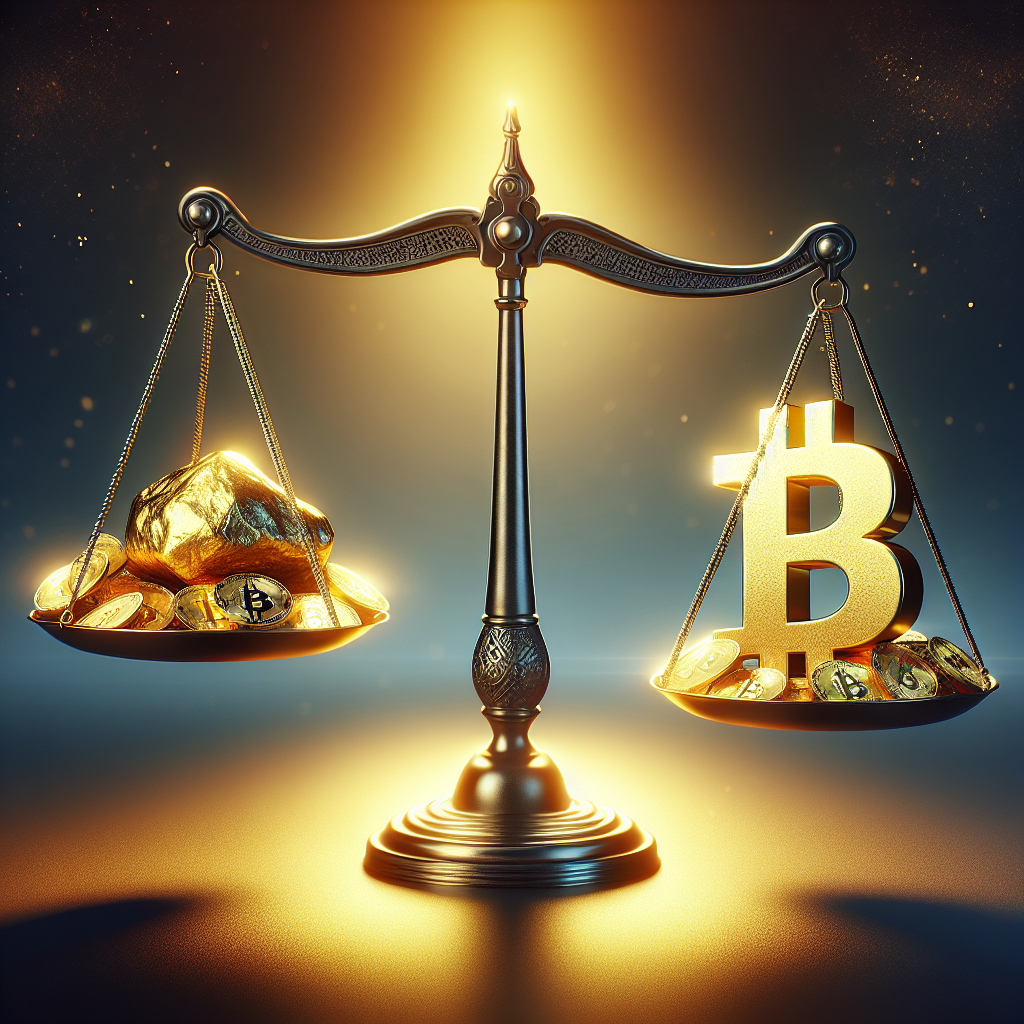 Bitcoin Dreigt Goud Te Overvleugelen