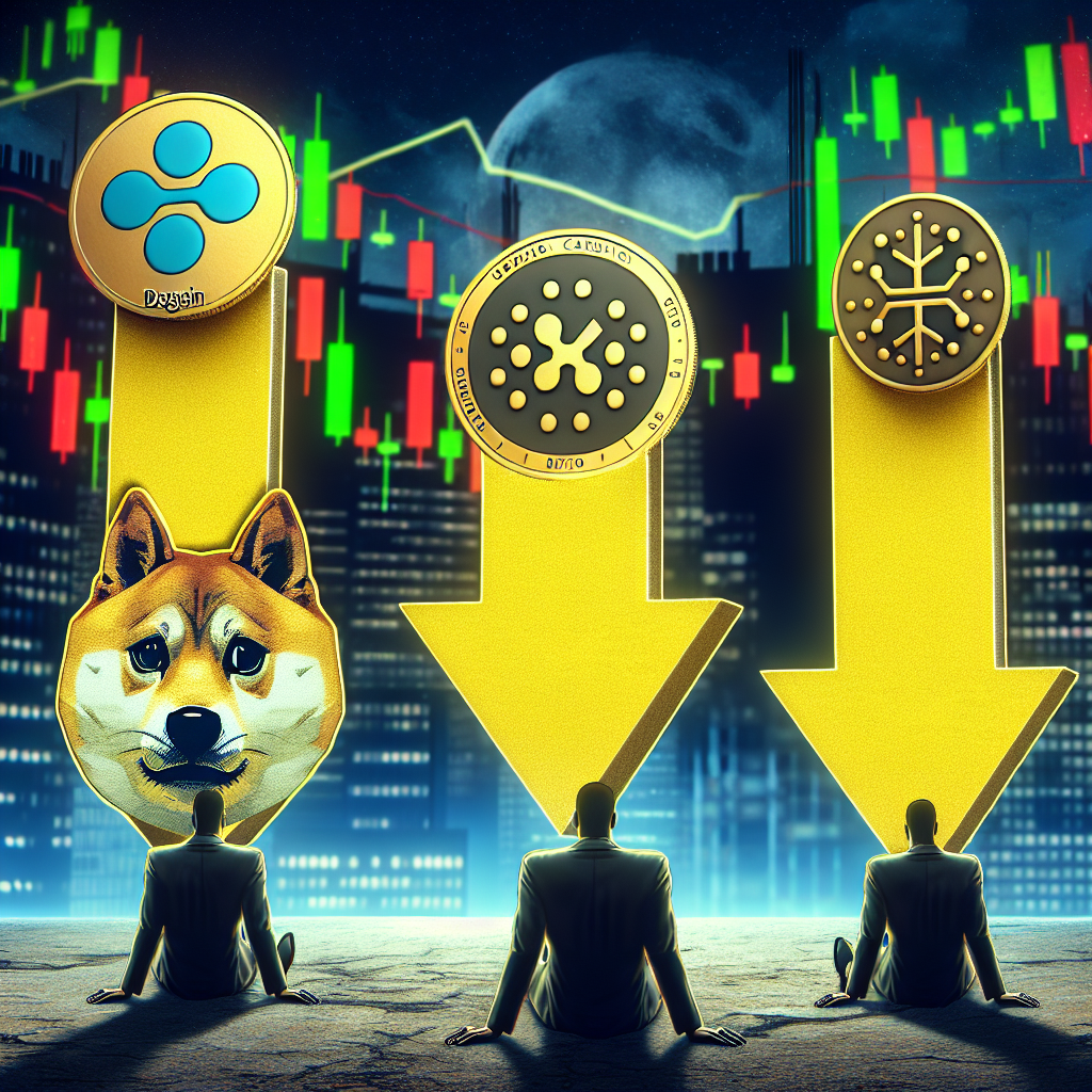 Dogecoin, Cardano En Solana Dalen Terwijlen Crypto Giganten Winst Nemen Na Een Week Lange Rally