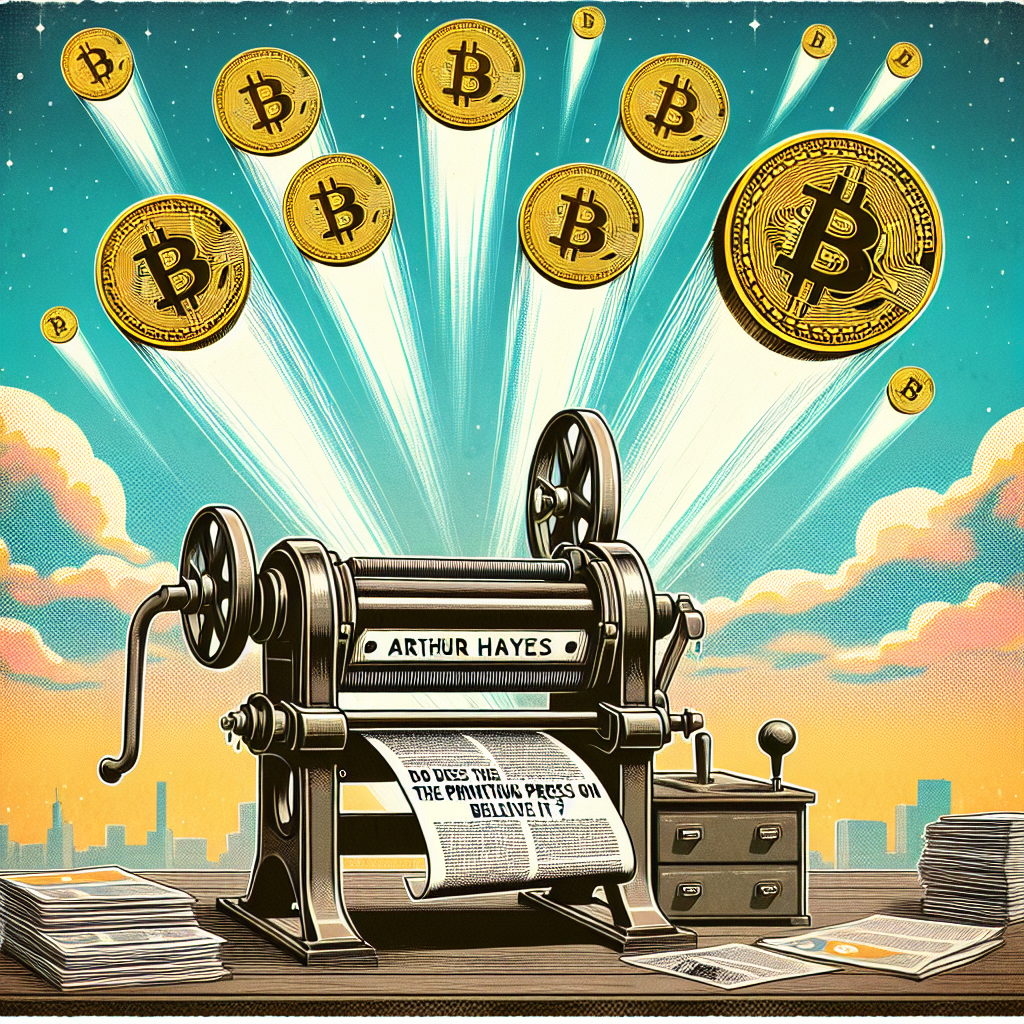 Gaat De Geldpers Aan? Arthur Hayes Gelooft Het En Bitcoin Zal Door Het Dak Gaan!