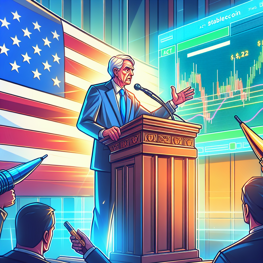 elizabeth warren bekritiseert genius act voor stablecoin zorgen voorafgaand aan finale stem
