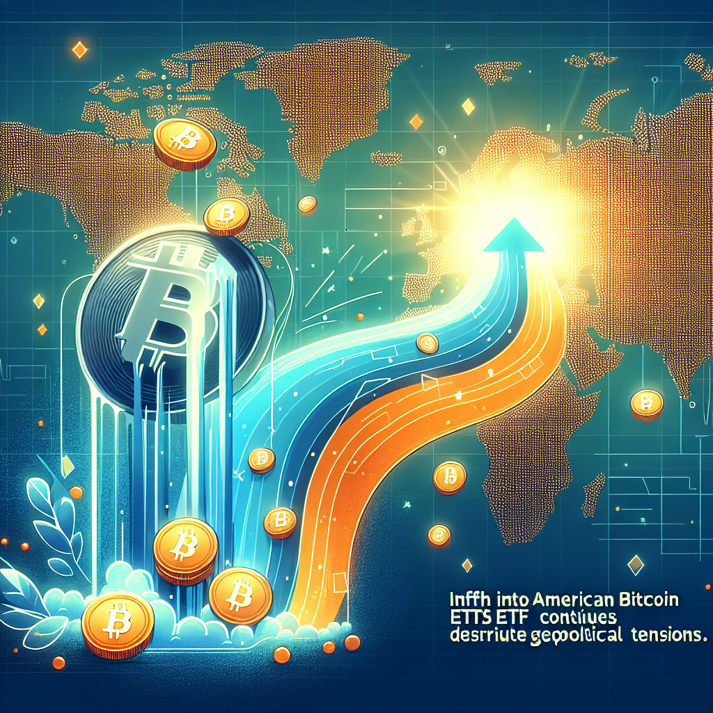 Instroom In Amerikaanse Bitcoin ETF’s Zet Door Ondanks Geopolitieke Spanningen