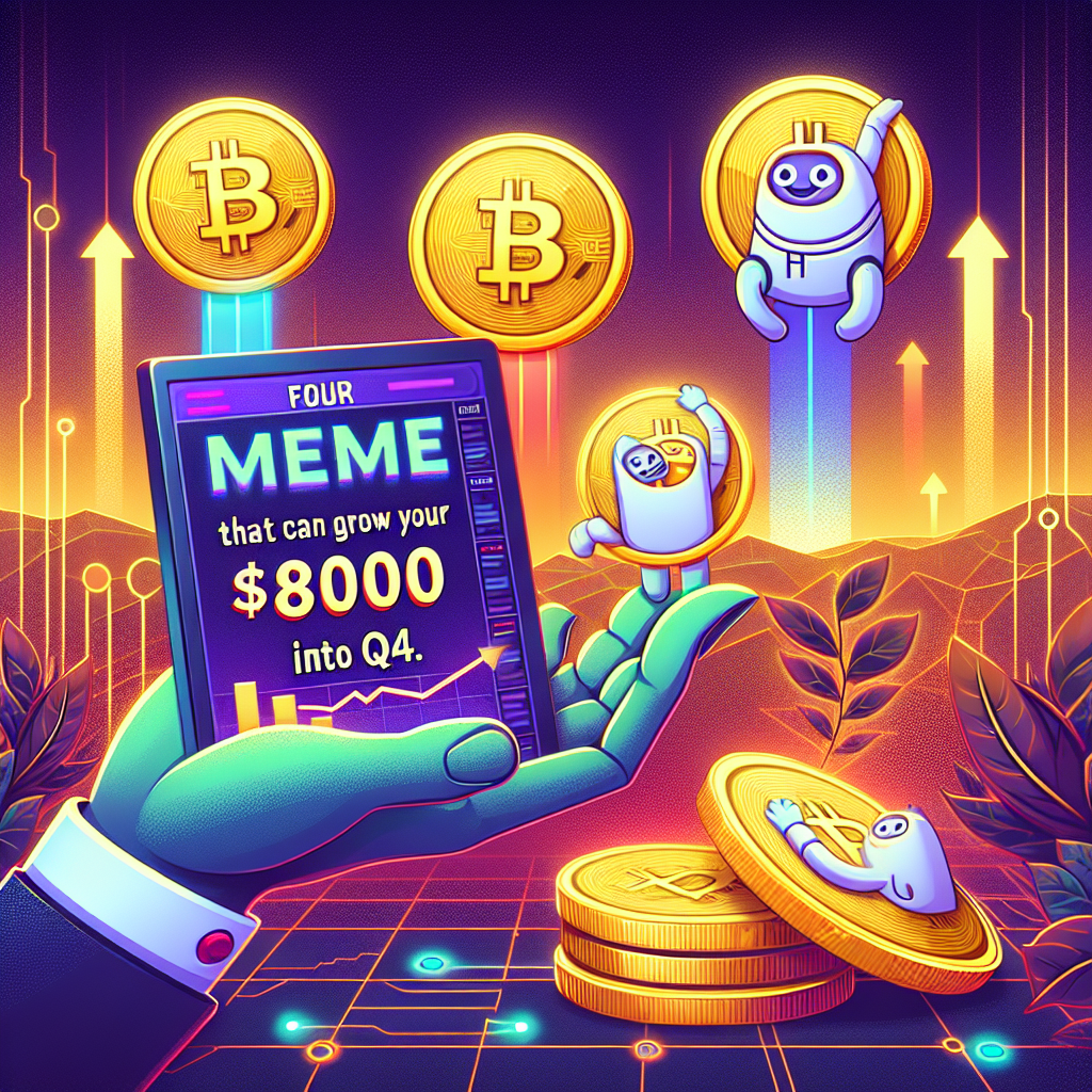 Vier Meme Coins Die Je $100 In $8.000 Kunnen Laten Groeien Voor Q4