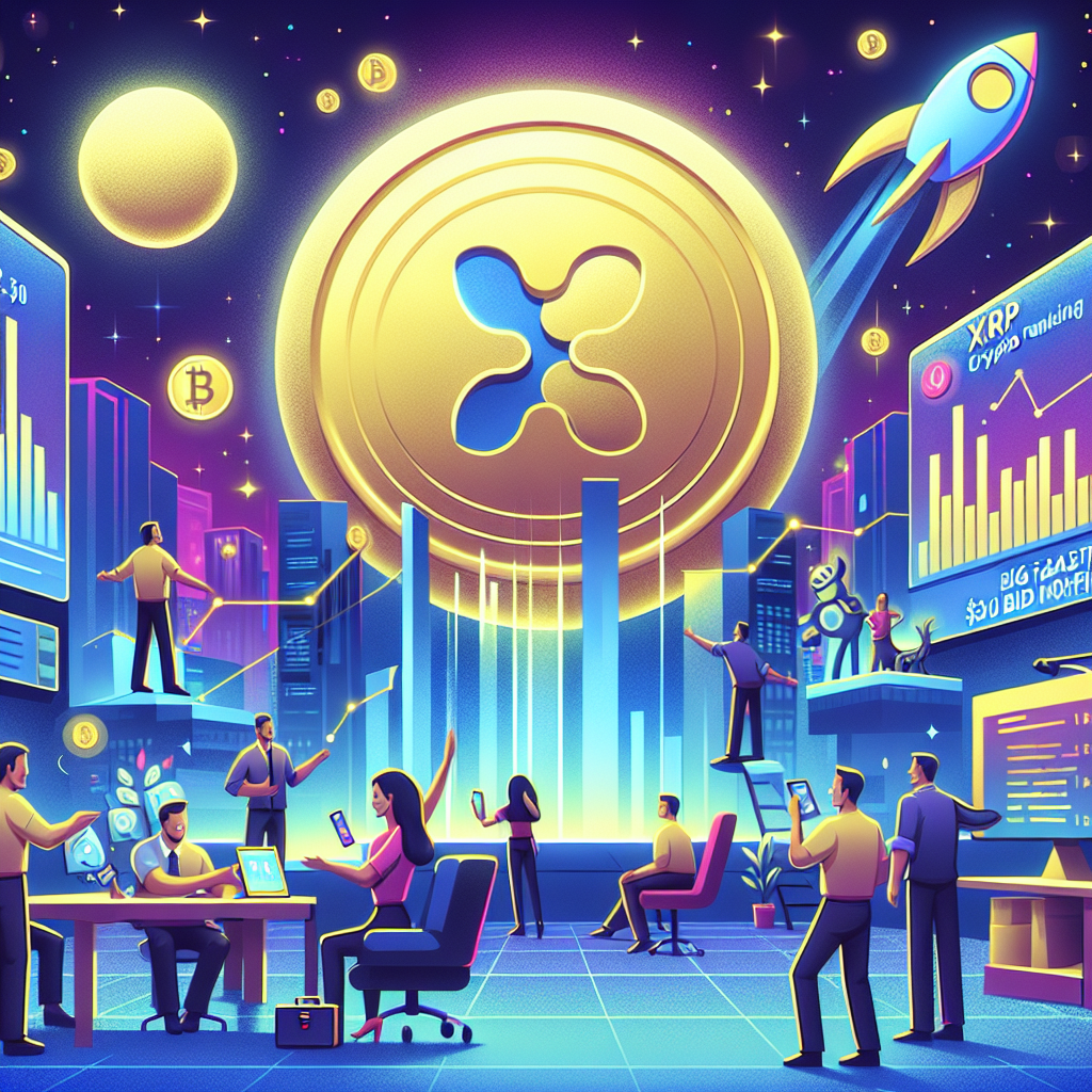 XRP Bereikt Derde Plaats In Crypto Ranglijst Door Gigantische $30 Miljard Instroom