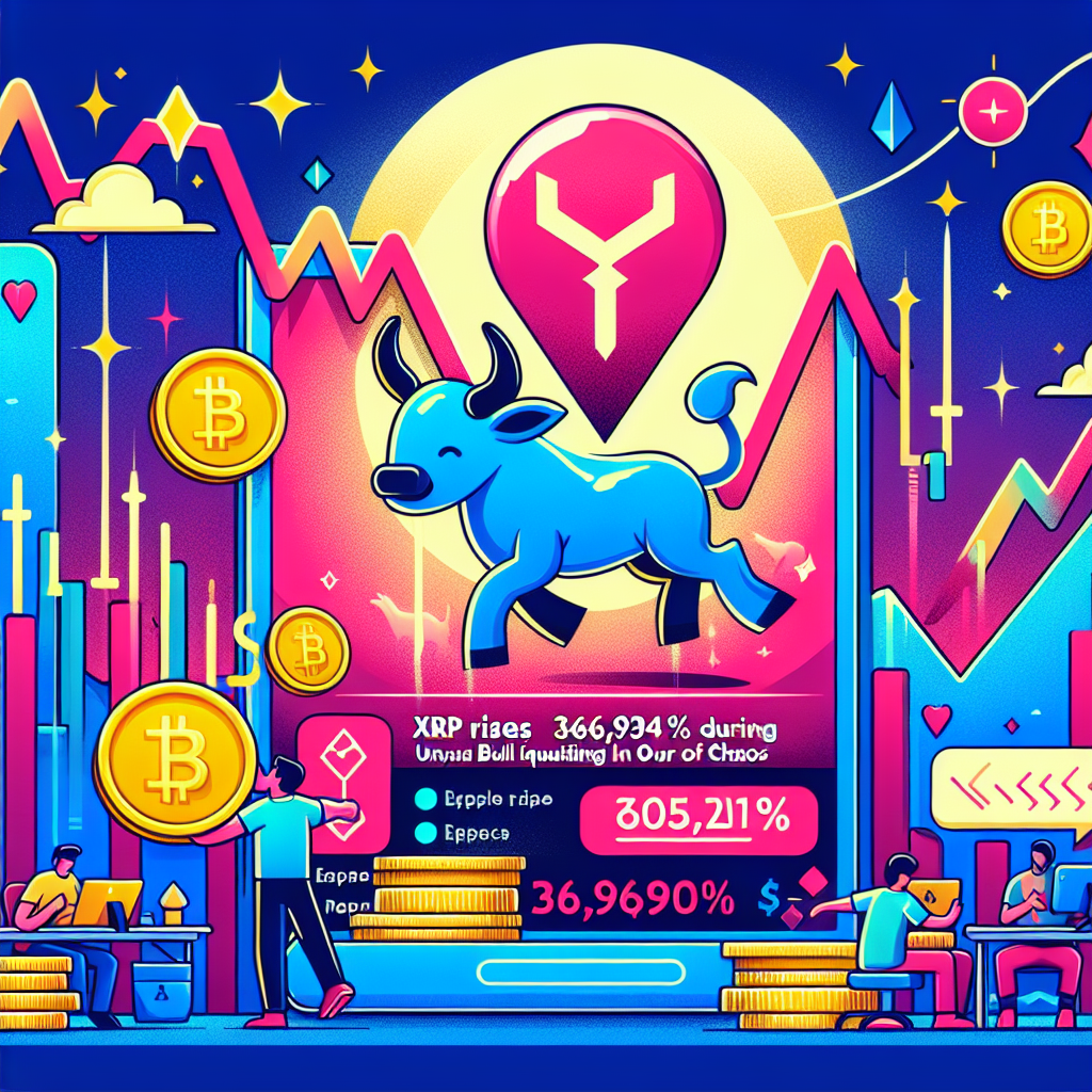 xrp stijgt 366941 tijdens ongewone bull liquidaties in uur van chaos