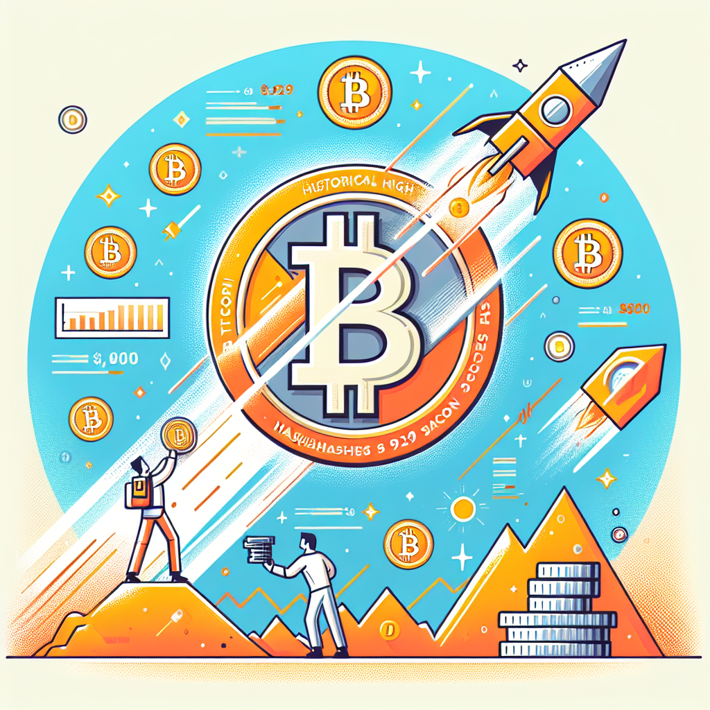 Bitcoin Bereikt Historische Hoogte: Hashrate Stijgt Tot 929 Exahashes Per Seconde