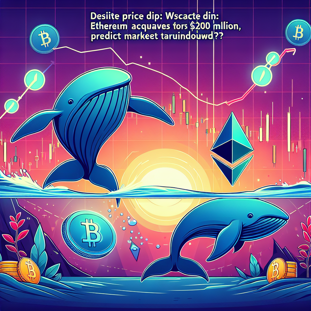 Ondanks Koersdaling: Ethereum Whales Verwerven $200 Miljoen, Voorspellen Markt Kentering?