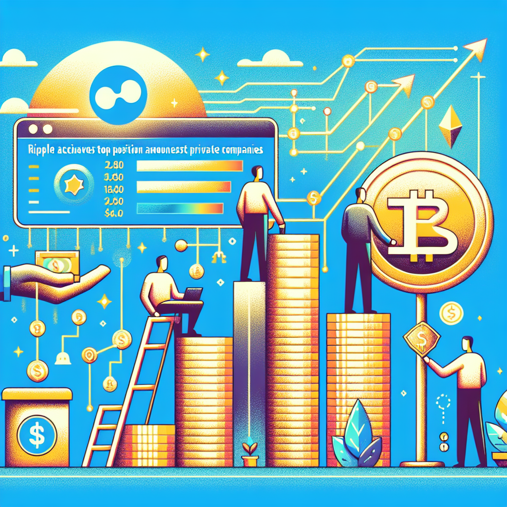 Ripple Behaalt Toppositie Tussen Grootste Privébedrijven