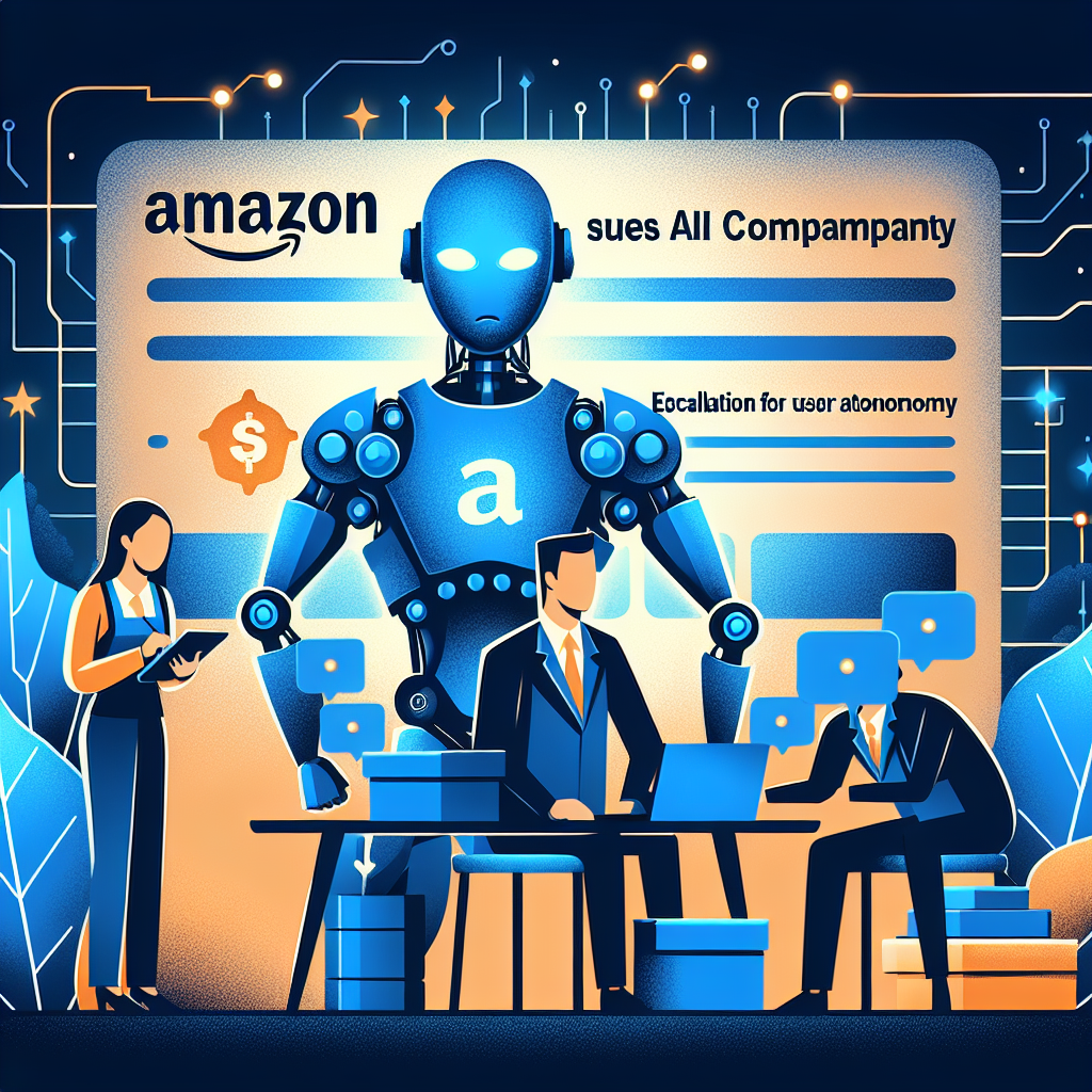 Amazon Klaagt AI Bedrijf Aan: Escalatie In Strijd Voor Gebruikersautonomie