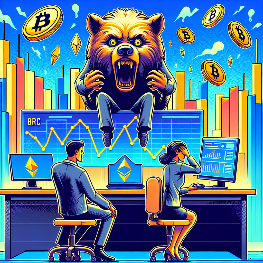 Bitcoin En Ether In Nervositeit: Cryptomarkt Reflecteert Onzekere Investeerderssentimenten