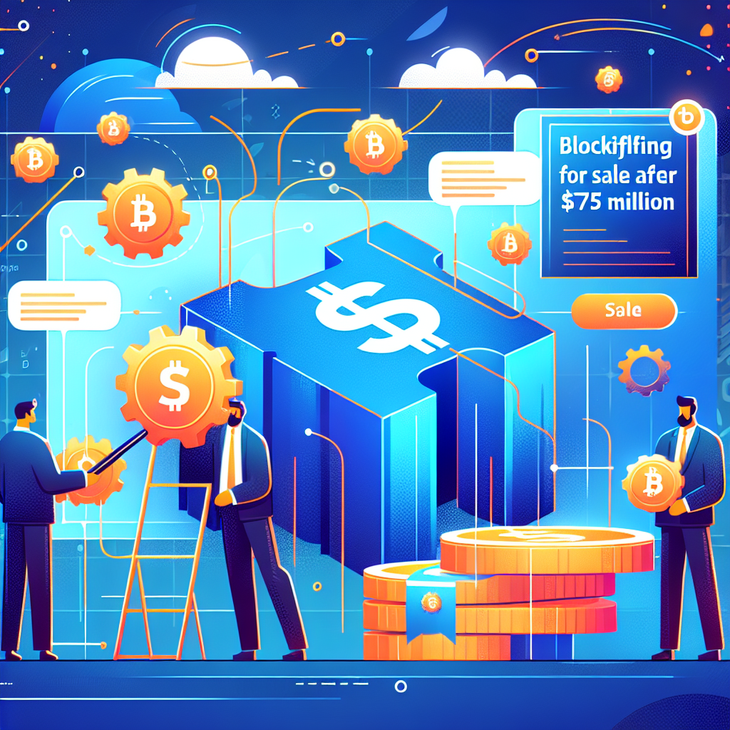 Blockfills Te Koop Na Verlies Van $75 Miljoen In Leningen