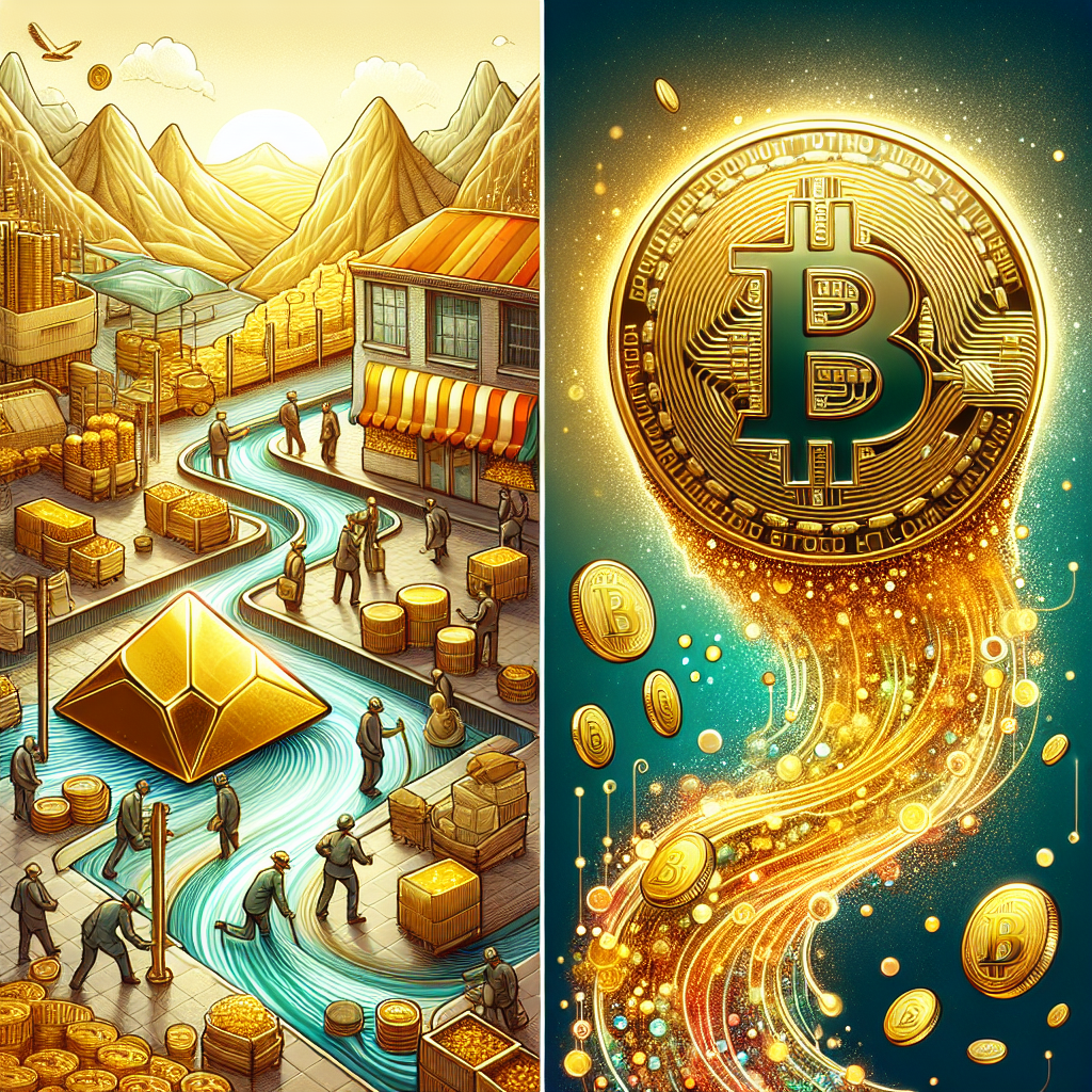 Corrigerende Goudmarkt: Gaat Kapitaalstromen Naar Bitcoin Verleggen?