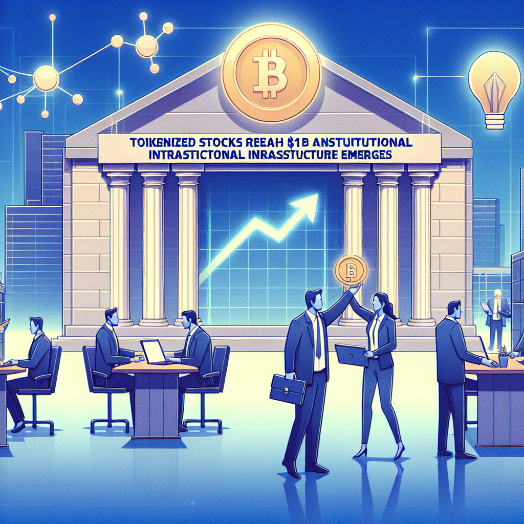 Tokenized Aandelen Bereiken $1B Terwijl Institutionele Infrastructuur Ontstaat