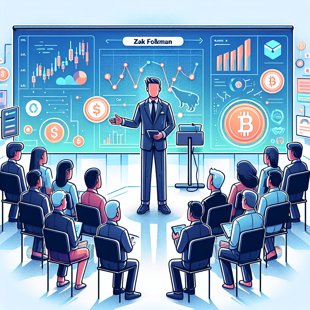 Zak Folkman Presenteert Forex Platform Van WLFI Op Consensus Hong Kong