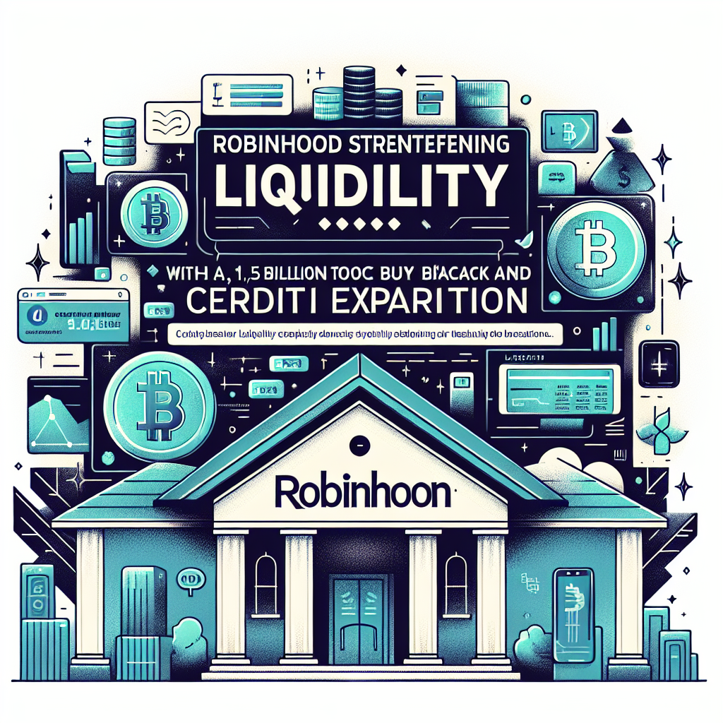 Robinhood Versterkt Liquiditeit Met $1,5 Miljard Aandeleninkoop En Uitbreiding Kredietfaciliteit