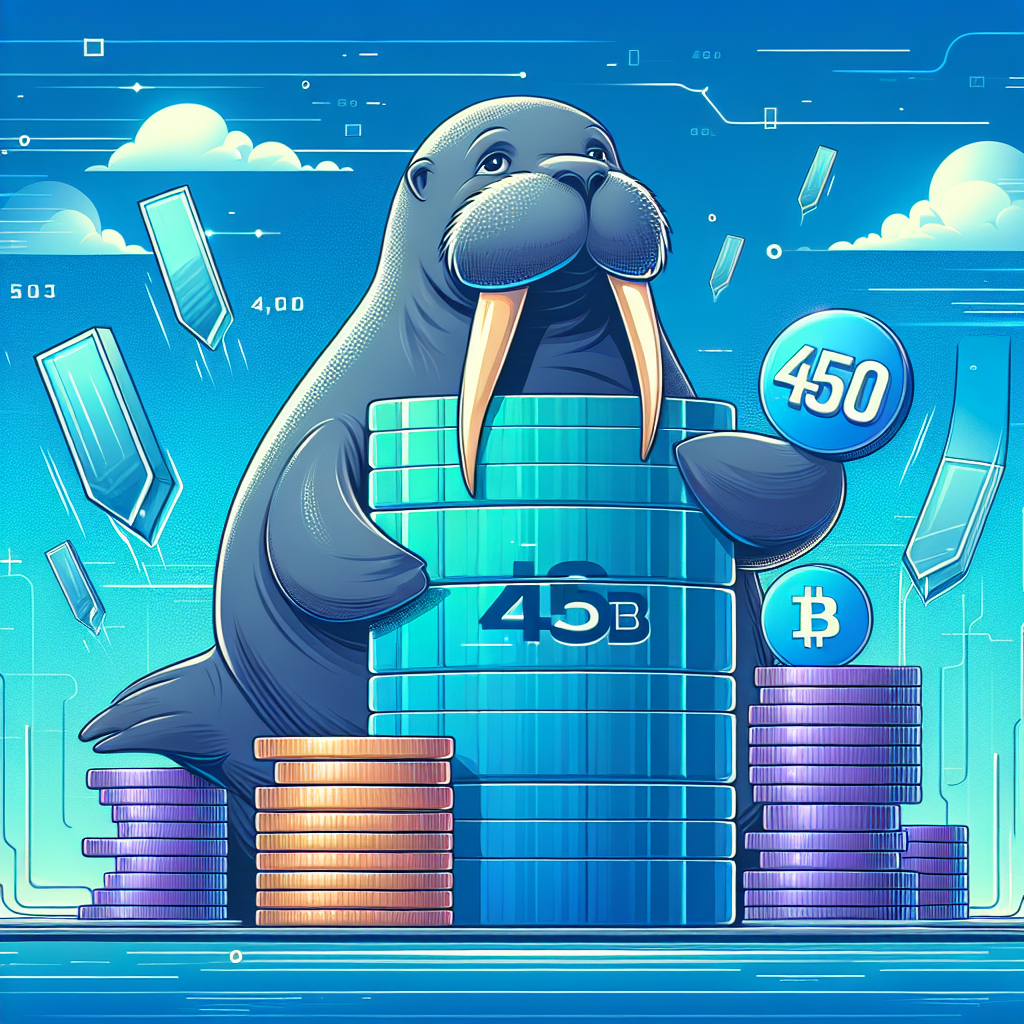 Walrus Bereikt 450 Tb Mijlpaal: Decentrale Dataopslag Zet Innovatieve Koers Voort