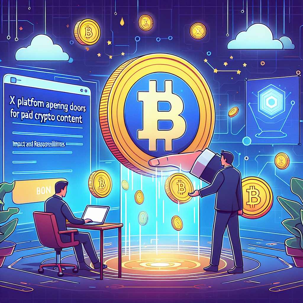 x platform opent deuren voor betaalde crypto inhoud impact en verantwoordelijkheden