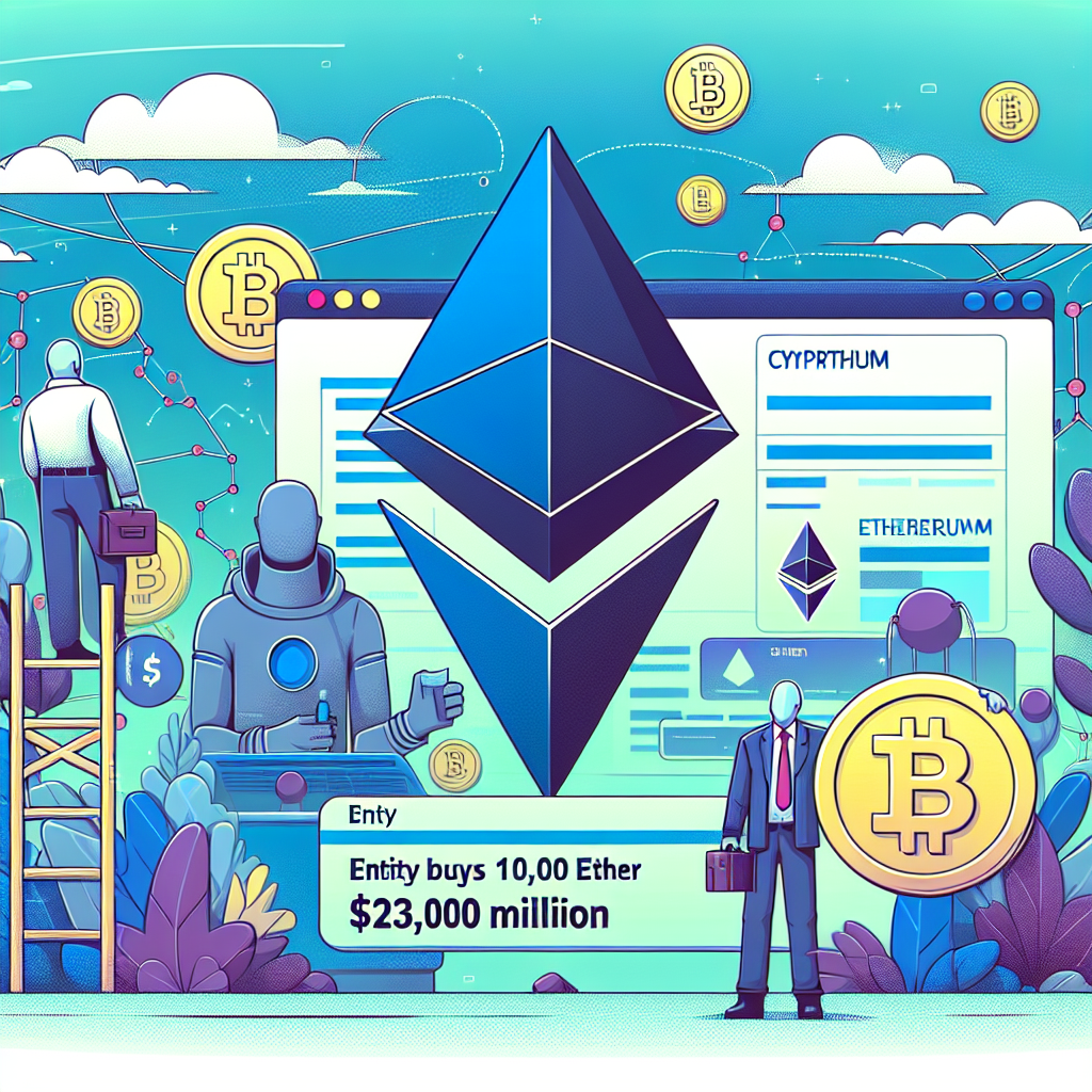 Bitmine Koopt 10.000 Ethereum Voor $23,9 Miljoen Van De Ethereum Foundation