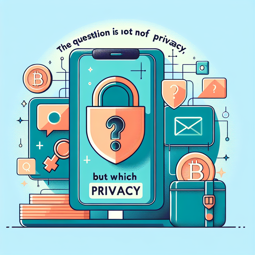 De Vraag Is Niet Of Privacy, Maar Welke Privacy