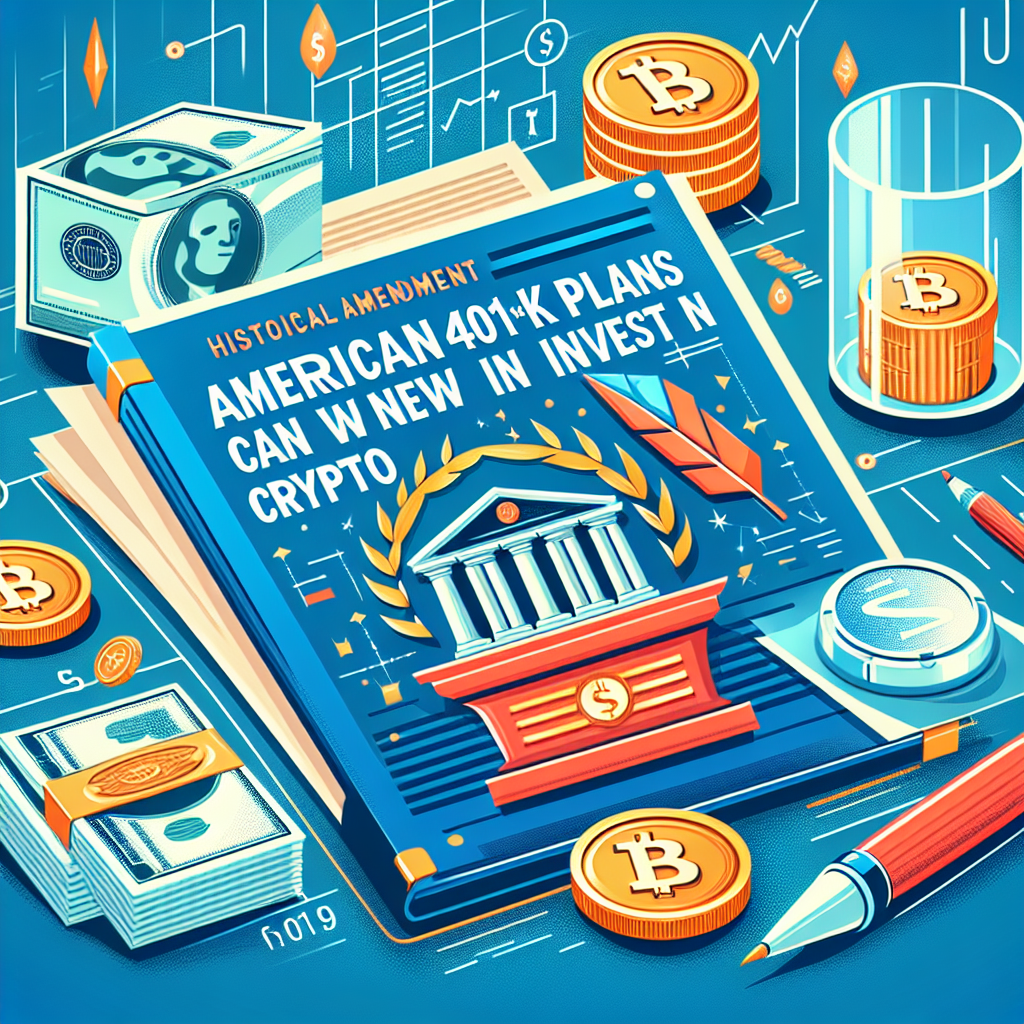 Historische Wijziging: Amerikaanse 401(k)-plannen Mogen Nu In Crypto Investeren
