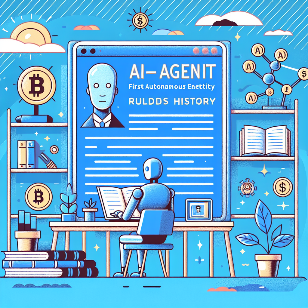 Ai-agent Manfred Schrijft Geschiedenis: Eerste Autonome Entiteit Die Eigen Bedrijf Opricht