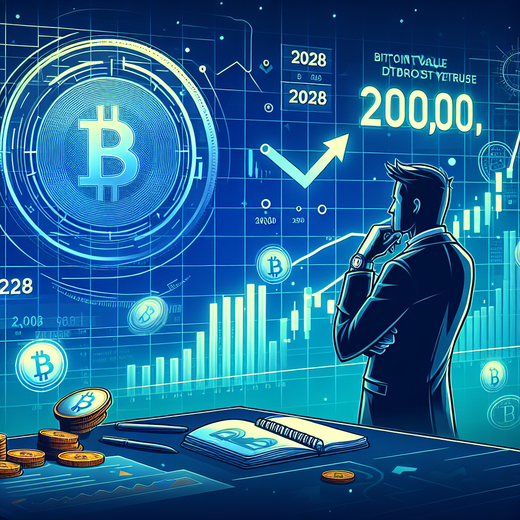Analist Voorspelt Bitcoin Waarde Van $200.000 In 2028 Ondanks Tussentijdse Daling