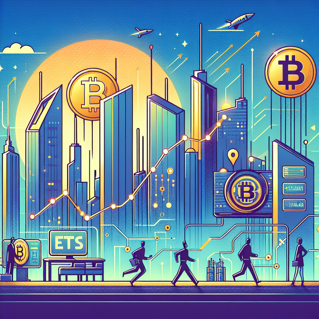 Bitcoin ETF’s: Hernieuwde Institutionele Interesse Ondanks Gematigde Groei
