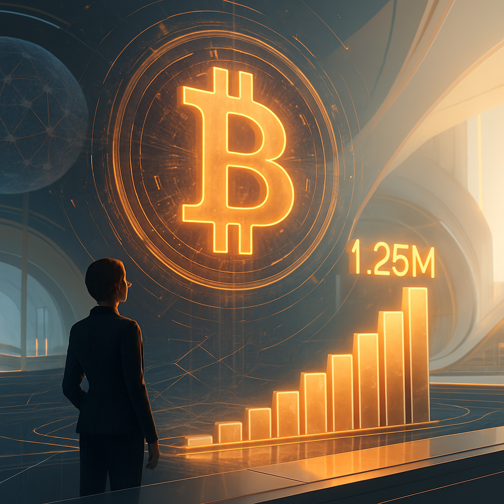 CEO Van Ark Invest Voorspelt Bitcoin Waardering Van $1,25 Miljoen Binnen Vijf Jaar