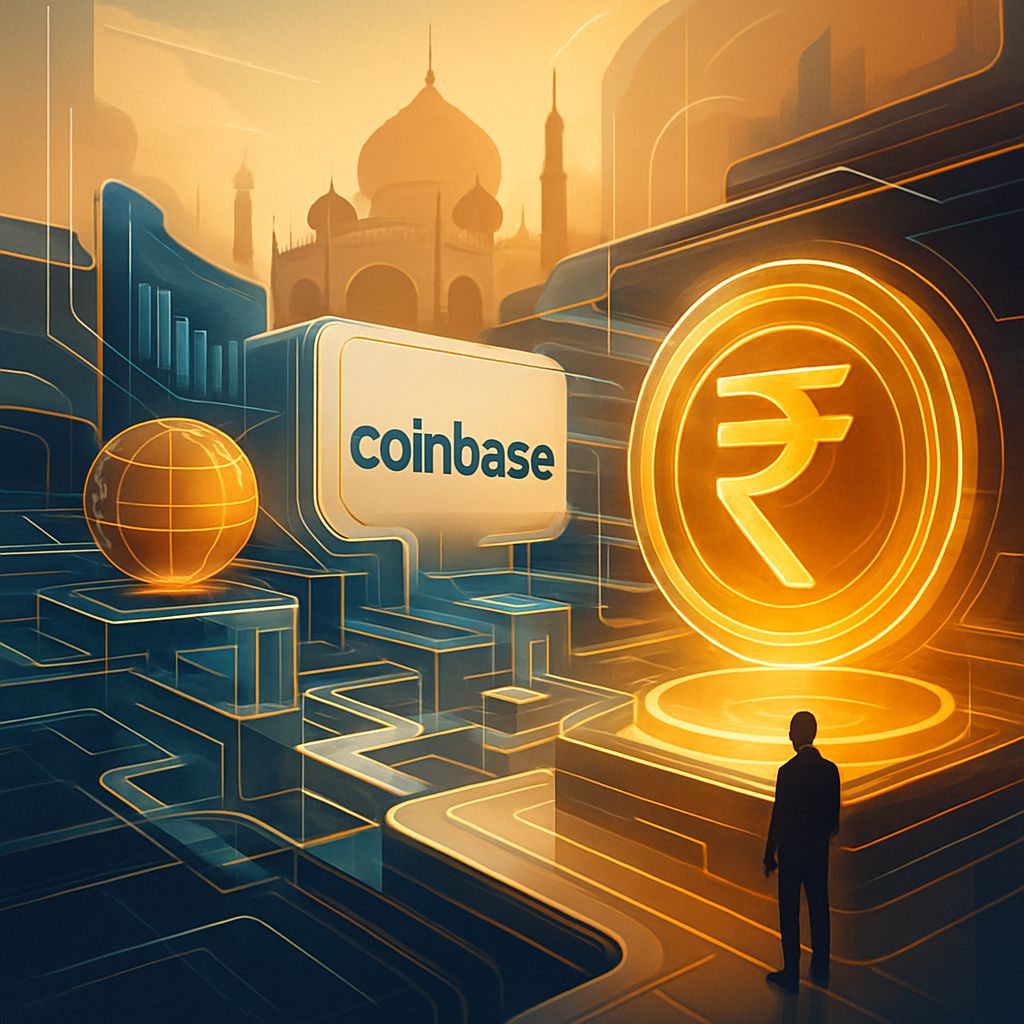 Coinbase Betreedt India Met Lancering Van Lokale Valuta In $3 Miljard Crypto