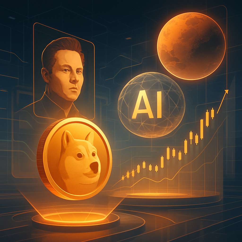 Dogecoin’s Mars Naar $1: Cruciale Rol Van Elon Musk En Voorspelde Rally