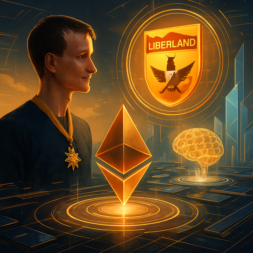 Ethereum Mede-oprichter Buterin Geëerd Door Micronatie Liberland: Blockchain Als Sleutel Tot Vrijheid