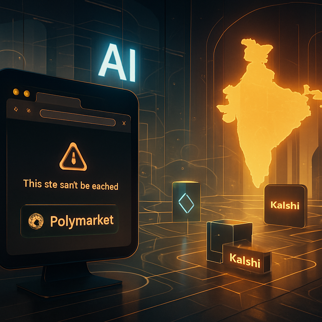 India Beperkt Voorspellingsmarkten: Polymarket Sluit De Deuren, Kalshi Mogelijk Volgende