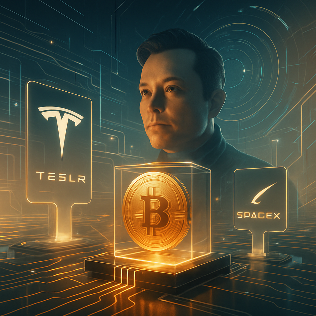 Musk’s Megafusie: Tesla En Spacex Unificatie Kan ’s Werelds Grootste Corporate Bitcoinportefeuille Creëren