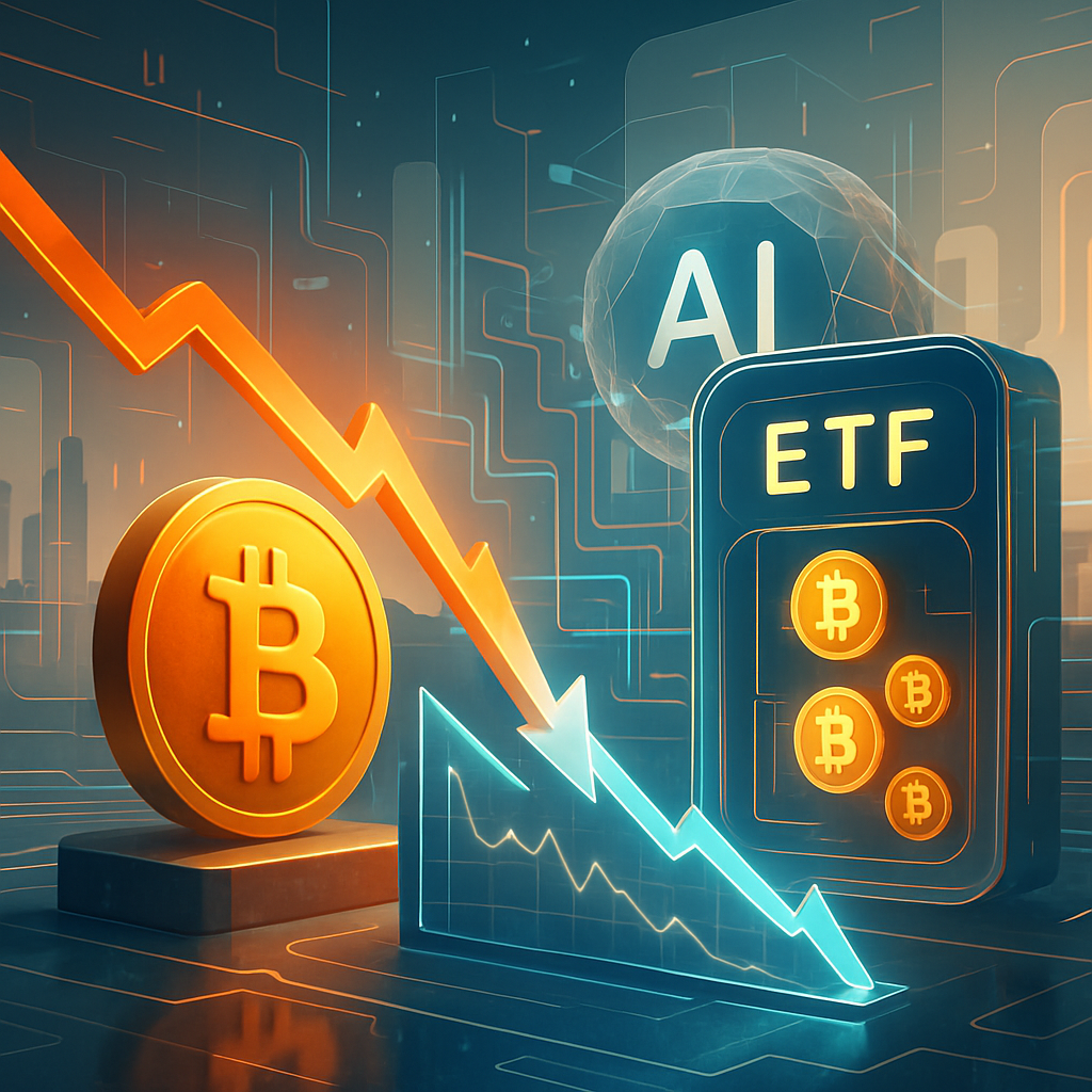Bitcoin ETF Verliezen $2,1 Miljard Terwijl Marktverkoop Verdiept