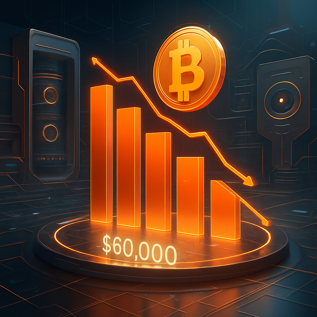 Bitcoin Op Cruciaal Keerpunt: Dreiging Van Ondersteuning Op $60.000 Door Toenemende Verkoopdruk
