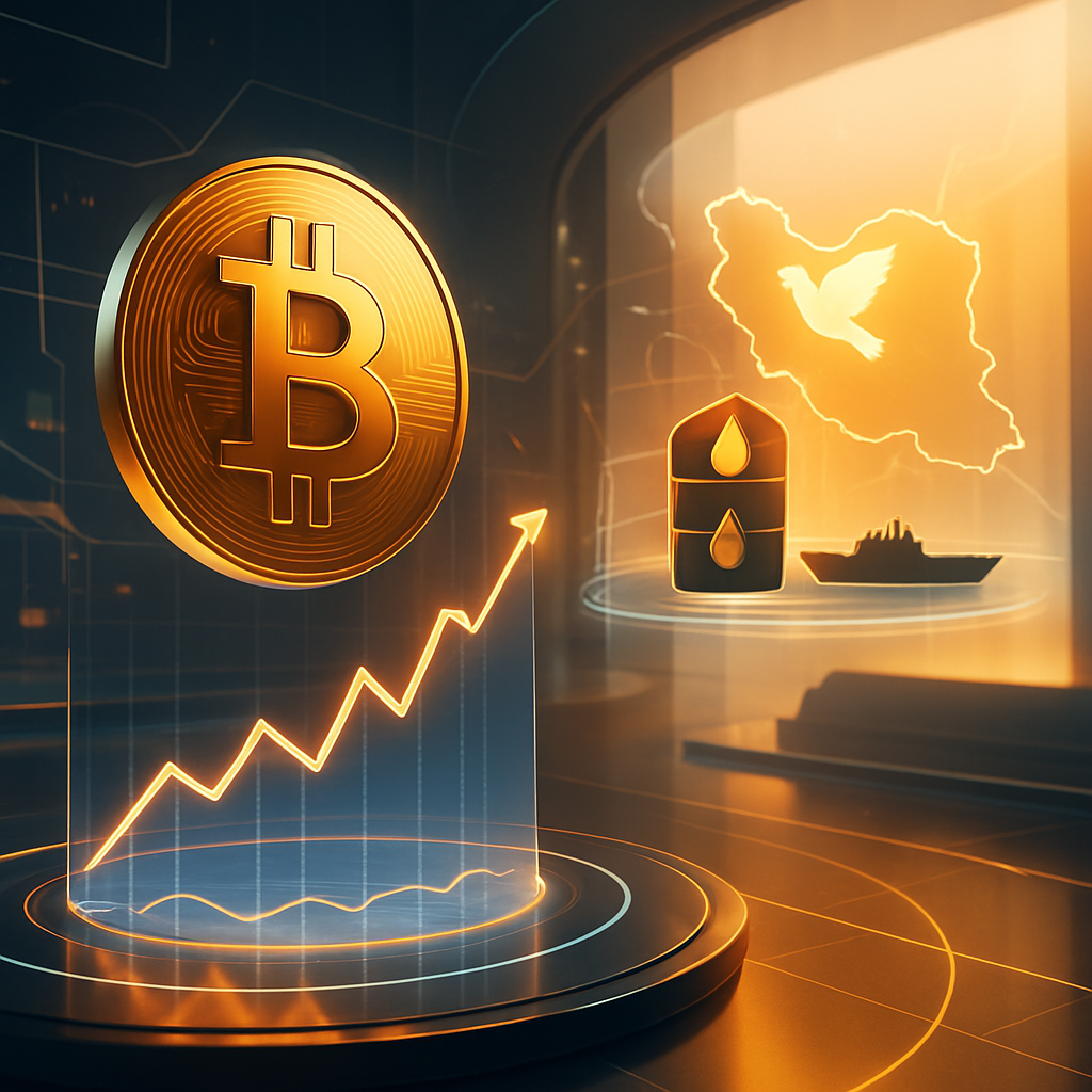 Bitcoin Prijs Stijgt Bij Vreedzaamheidsakkoord Vs-iran: Olieprijzen En Crypto-markt Reageren