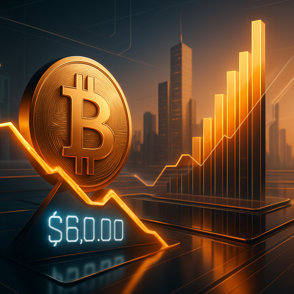 Bitcoin Worstelt Met $60k-grens Terwijl Amerikaanse Aandelenmarkten Pieken