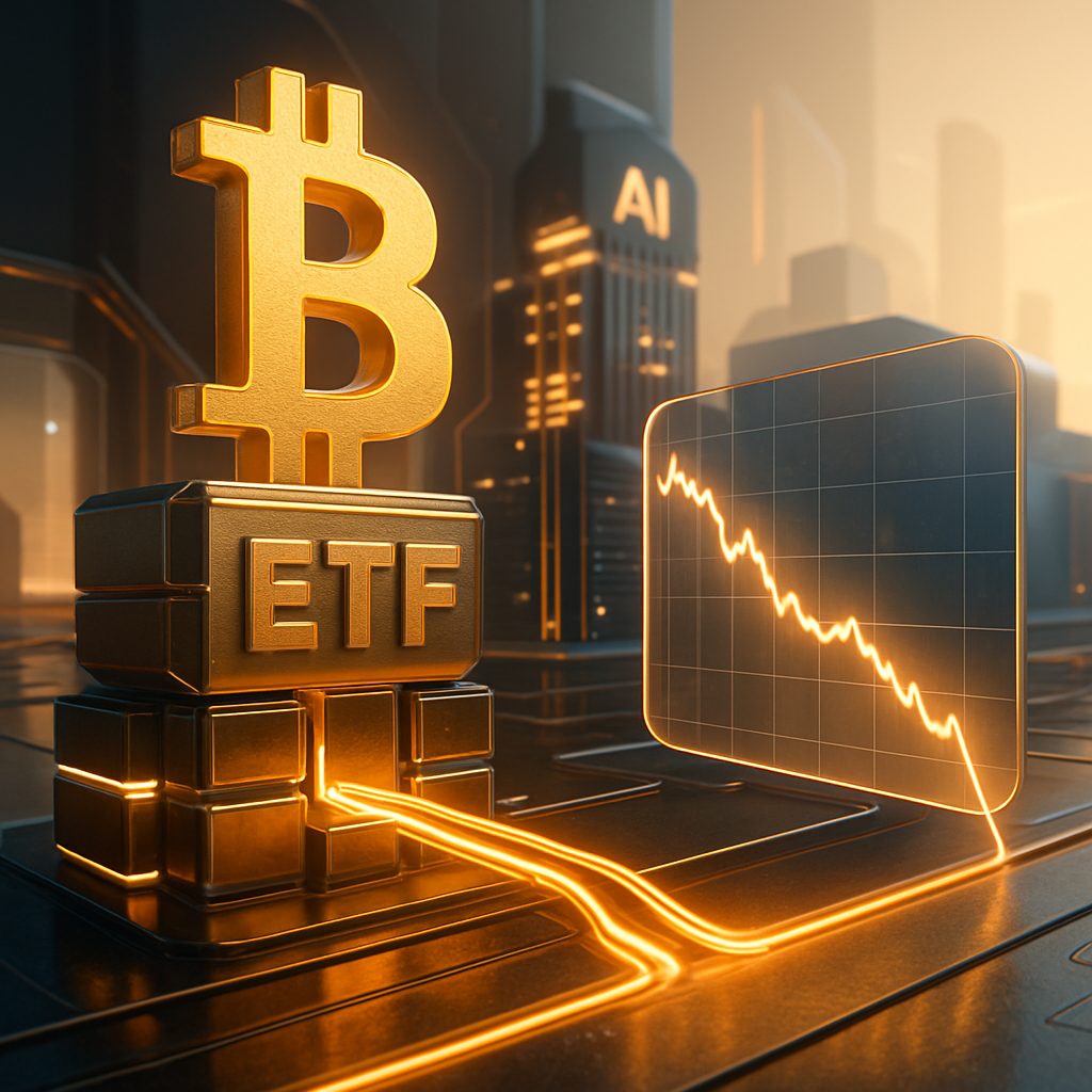 BTC ETF’s Onder Druk: Grote Uitstroom Markeert Nieuw Tijdperk Voor Cryptovaluta