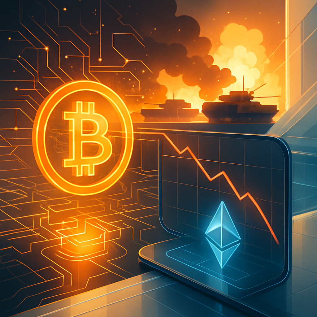 Groeiende Spanningen En Falende Vredesbesprekingen Schudden Crypto-markt: Bitcoin En Ether Dalen