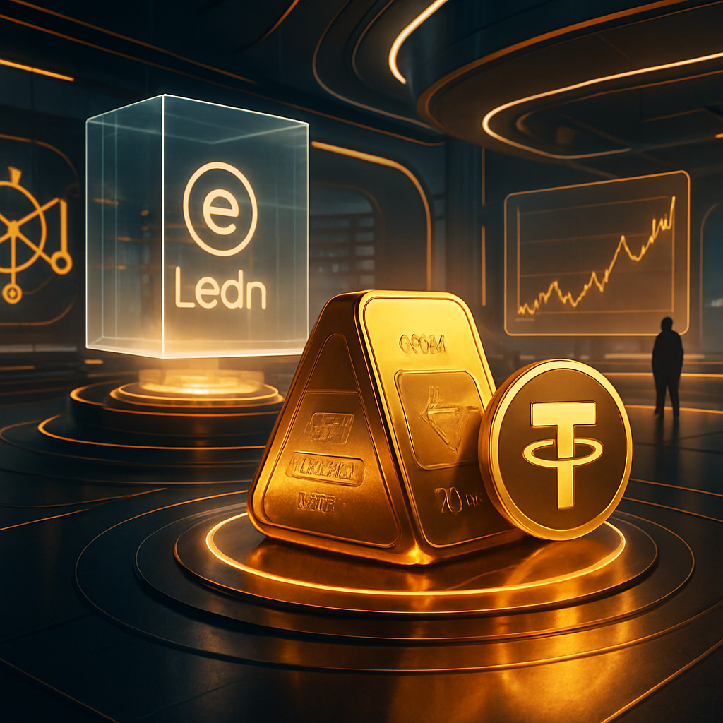 Tokenized Goud Verwerft Rol In Crypto-leningmarkten: Ledn’s Nieuwe Onderpand Model