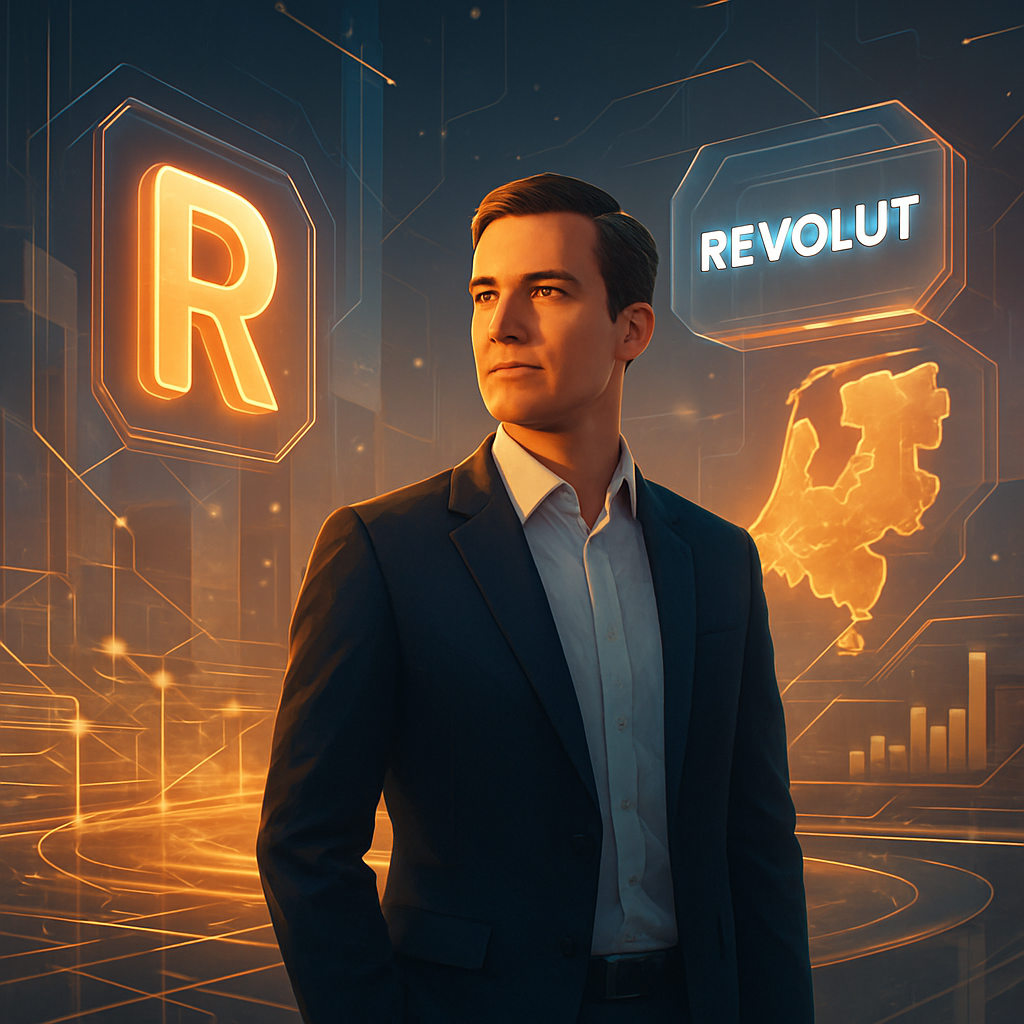 Nieuwe Branch Manager Voor Revolut In Nederland: Viktor Smits
