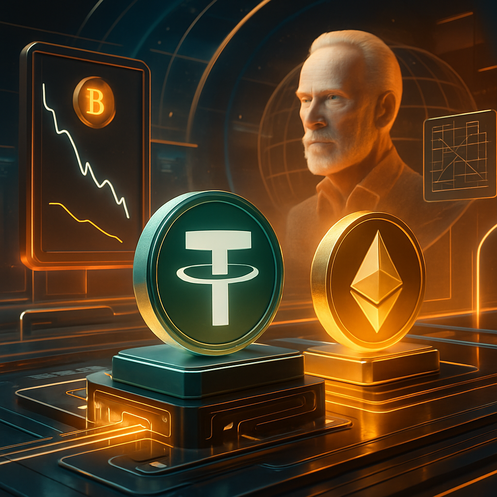 Stablecoin Tether’s Marktkapitalisatie Dreigt Ethereum Te Overtreffen: Peter Schiff’s Voorspelling