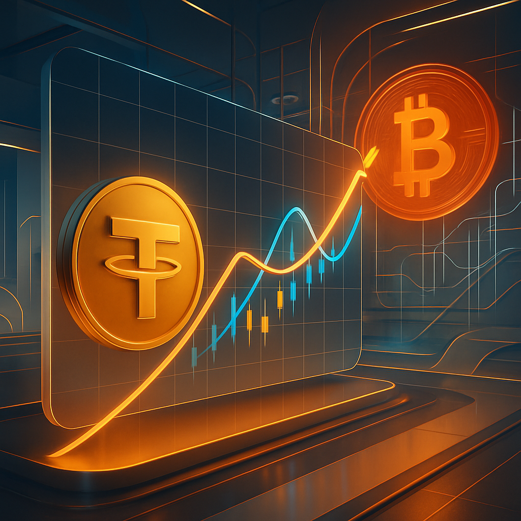 Golden Crossover In Tether’s Dominantie Suggereert Risicomijding Onder Crypto-investeerders