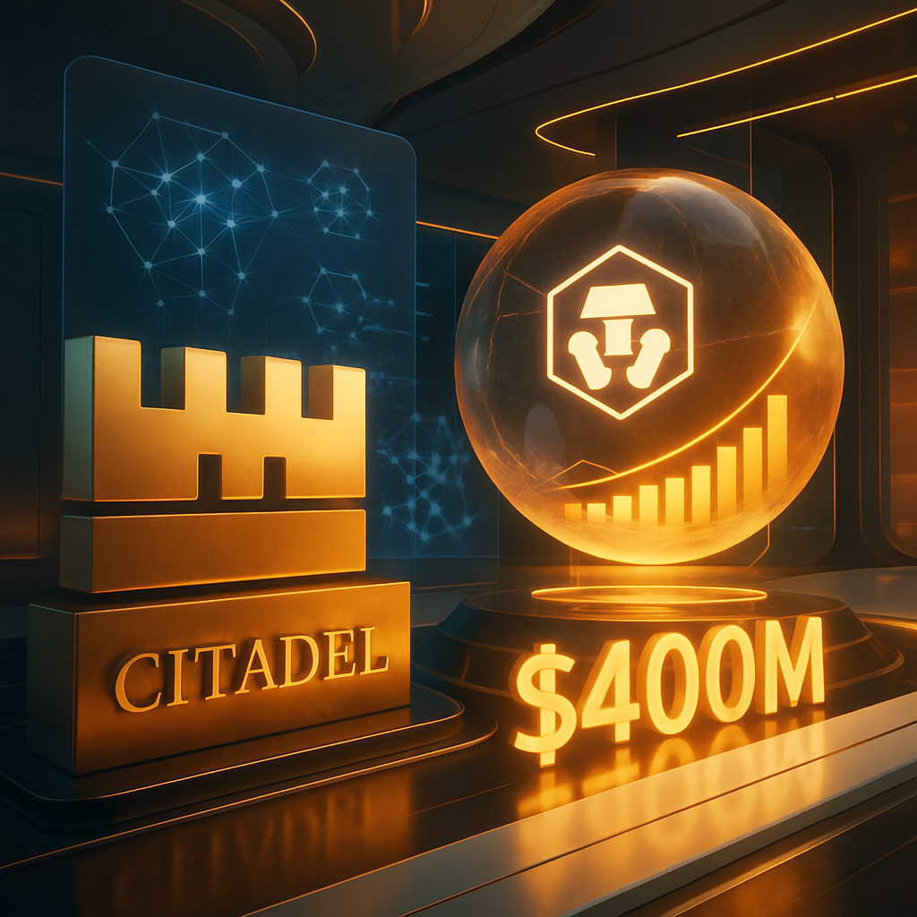 Citadel Securities Pomp $400 Miljoen In Crypto.com: Een Mijlpaal Voor Crypto-industrie