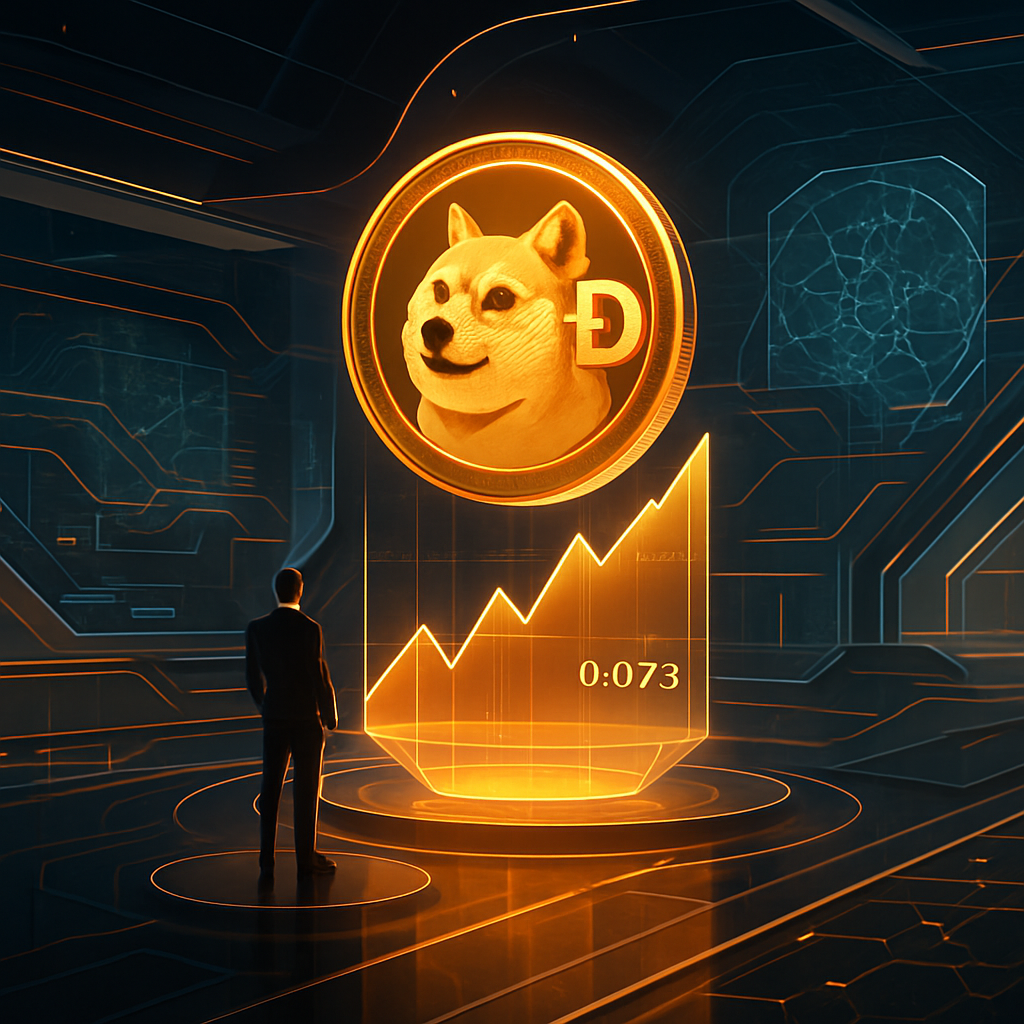 Duik In De Cryptowereld: Analyse Van Dogecoin’s Nieuwste Prijsstijging Boven $0,073