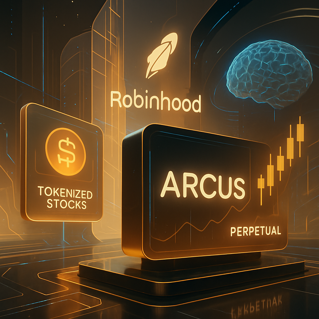 Robinhood En Dydx Onthullen Arcus: Nieuwe Focus Op Getokeniseerde Aandelen En Perpetual Trading