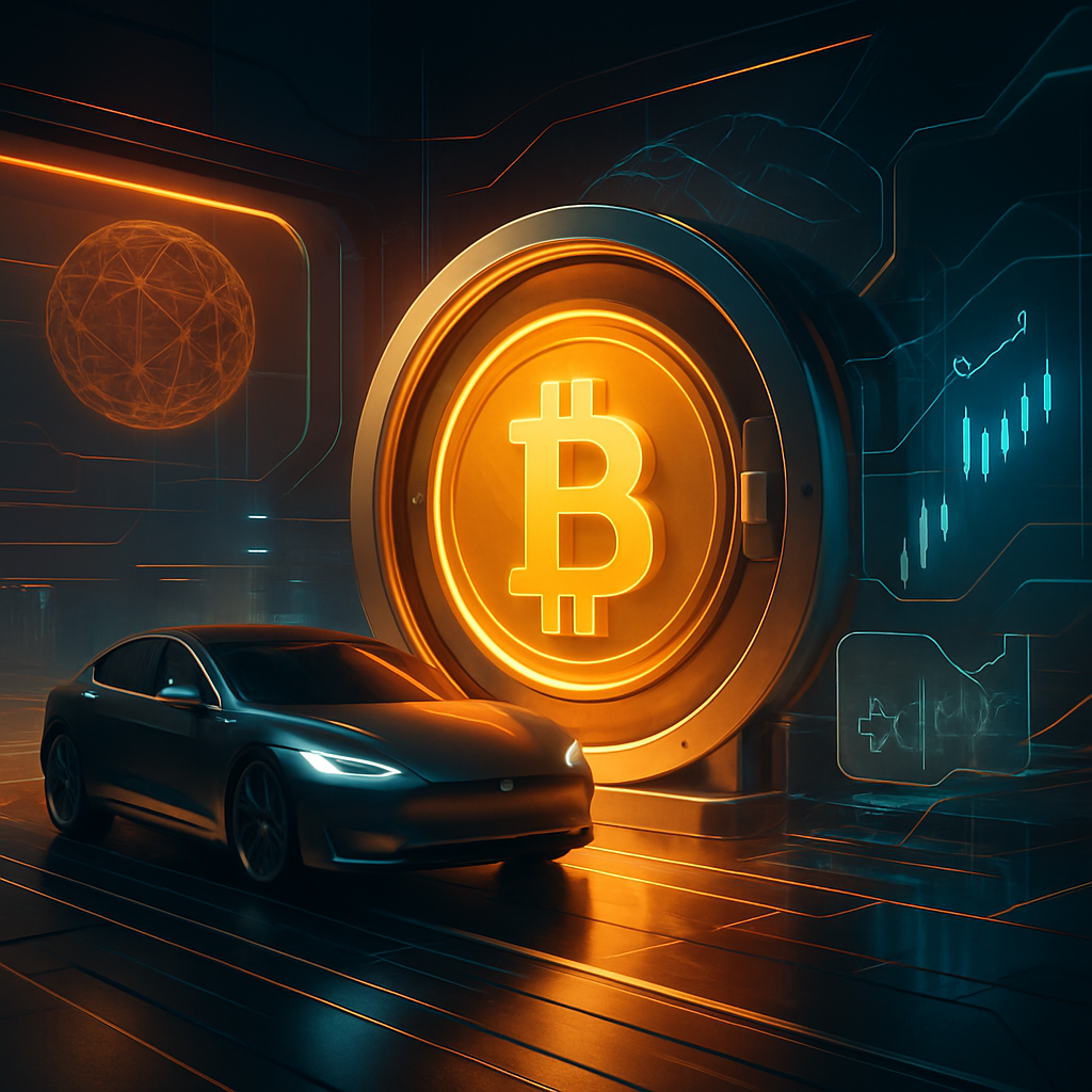 Tesla’s Bitcoin Schatkist: Indicator Voor Bedrijfsgedrag Of Trendsetter In Financiële Wereld?