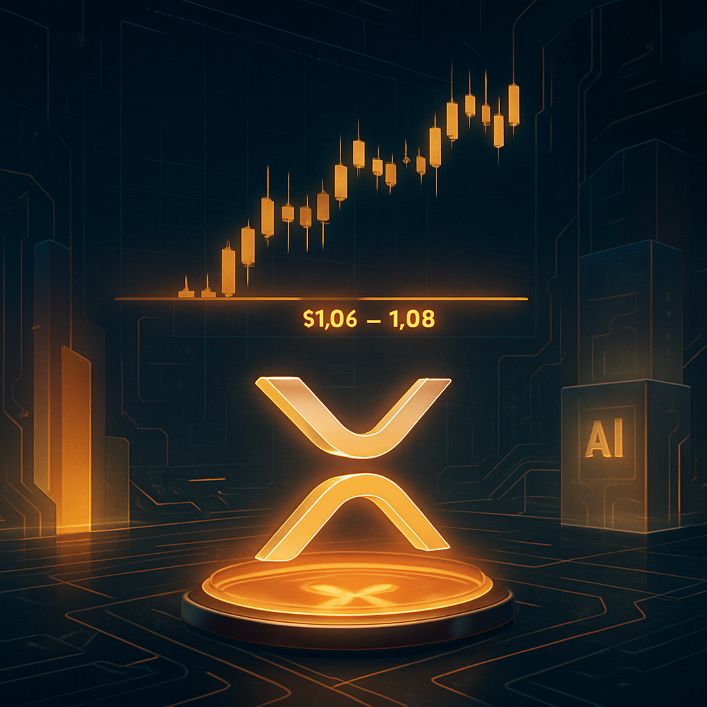 XRP Worstelt Ondanks Juridische Verbeteringen: Weerstandszone $1,06 Tot $1,08 In Focus