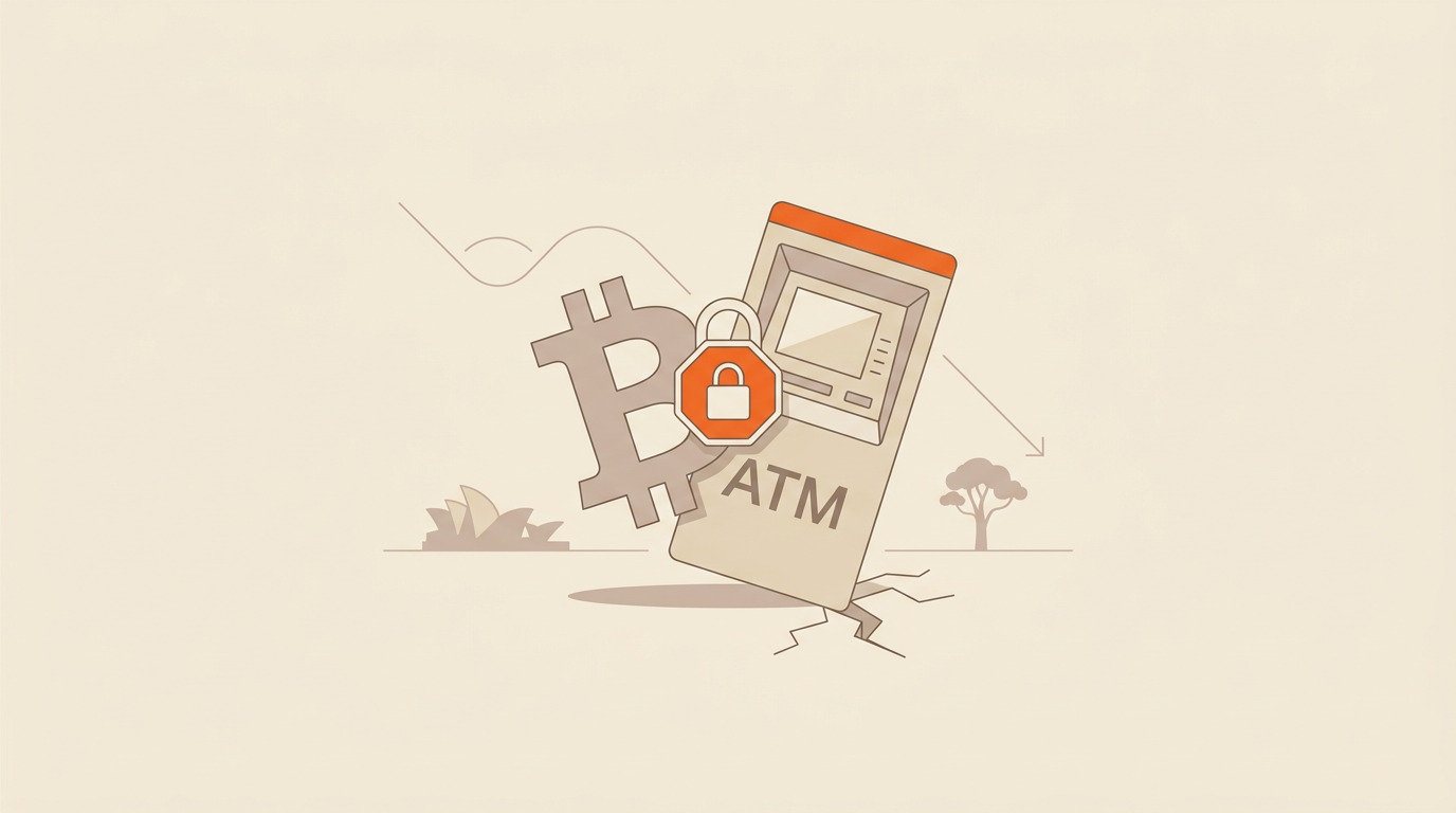 Cryptolink’s Registratieschorsing: De Toekomst Van Crypto ATM’s In Australië