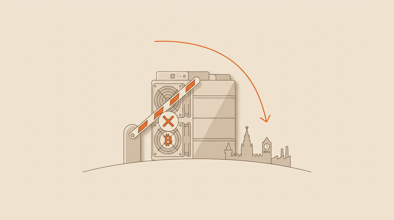 Moskou En Koersk Bannen Cryptomining Tot Eind 2032