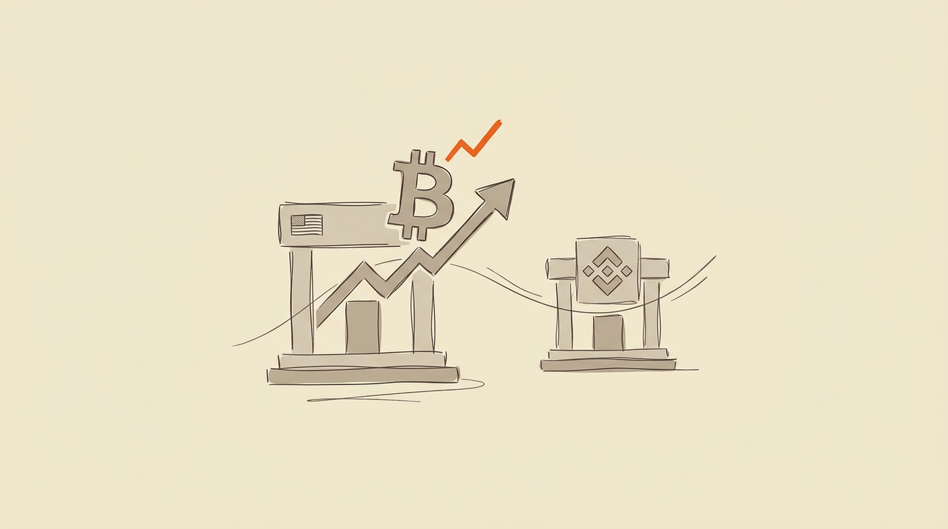 Bitcoin Noteert Voor Het Eerst Sinds Mei Weer Met Een Premie Op Coinbase